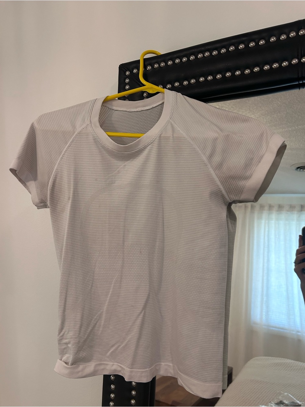 lululemon athletica White Short-Sleeve Athletic Top